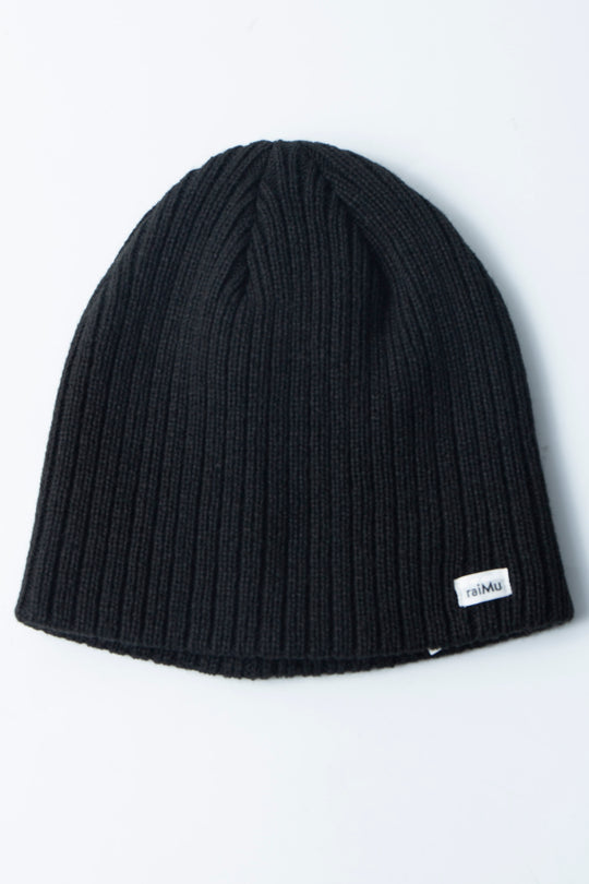 raiMu Knit Hat Black