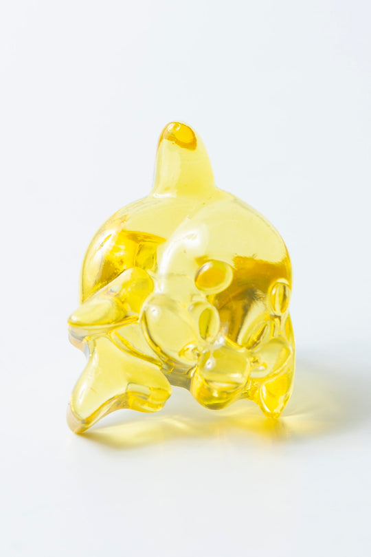 dolphin ring clear yellow 5