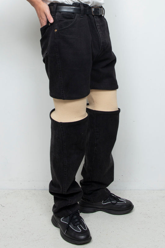 RE Rib Knit Bottoms 0008