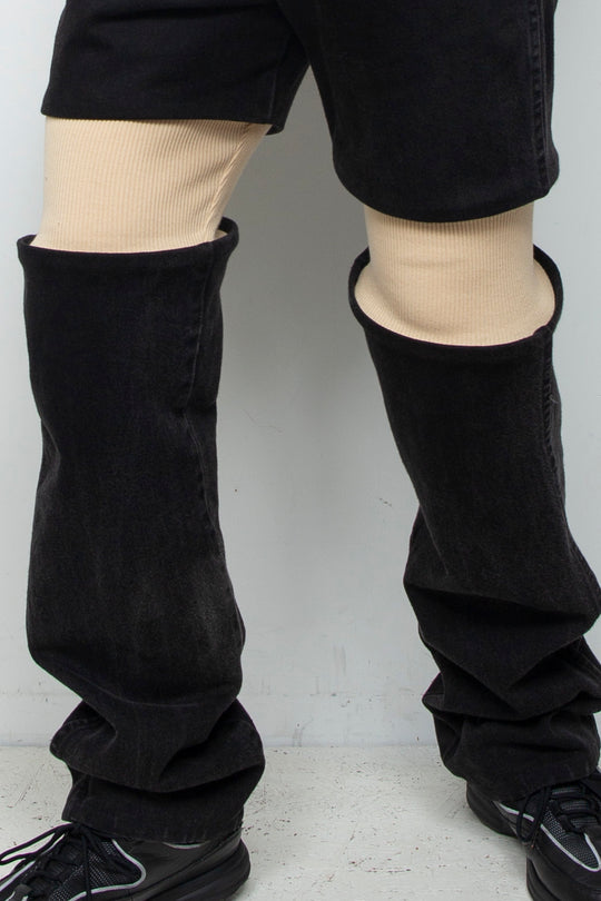 RE Rib Knit Bottoms 0008