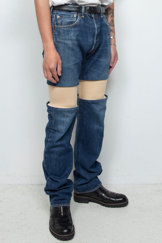 RE Rib Knit Bottoms 0015