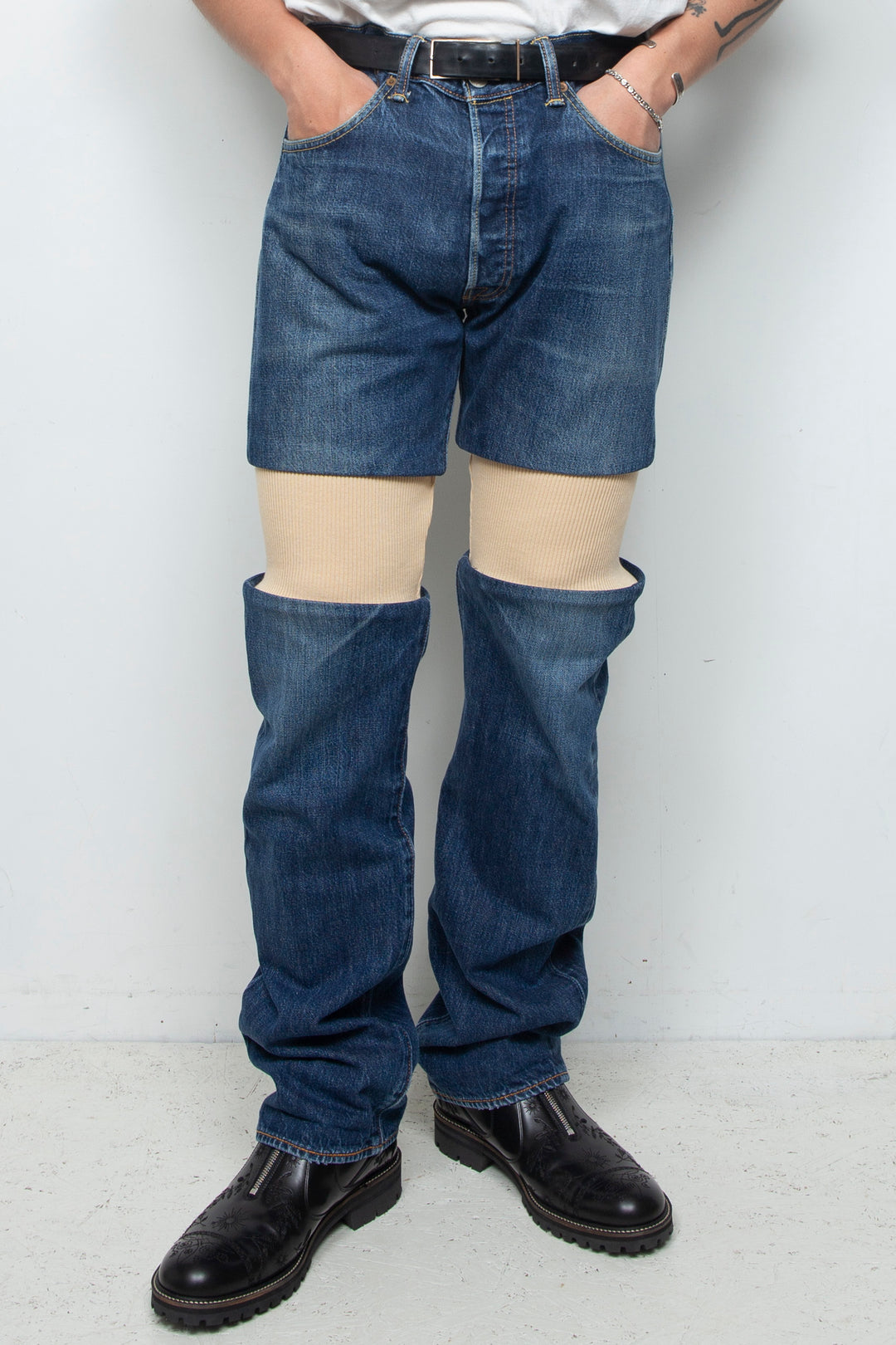 RE Rib Knit Bottoms 0015