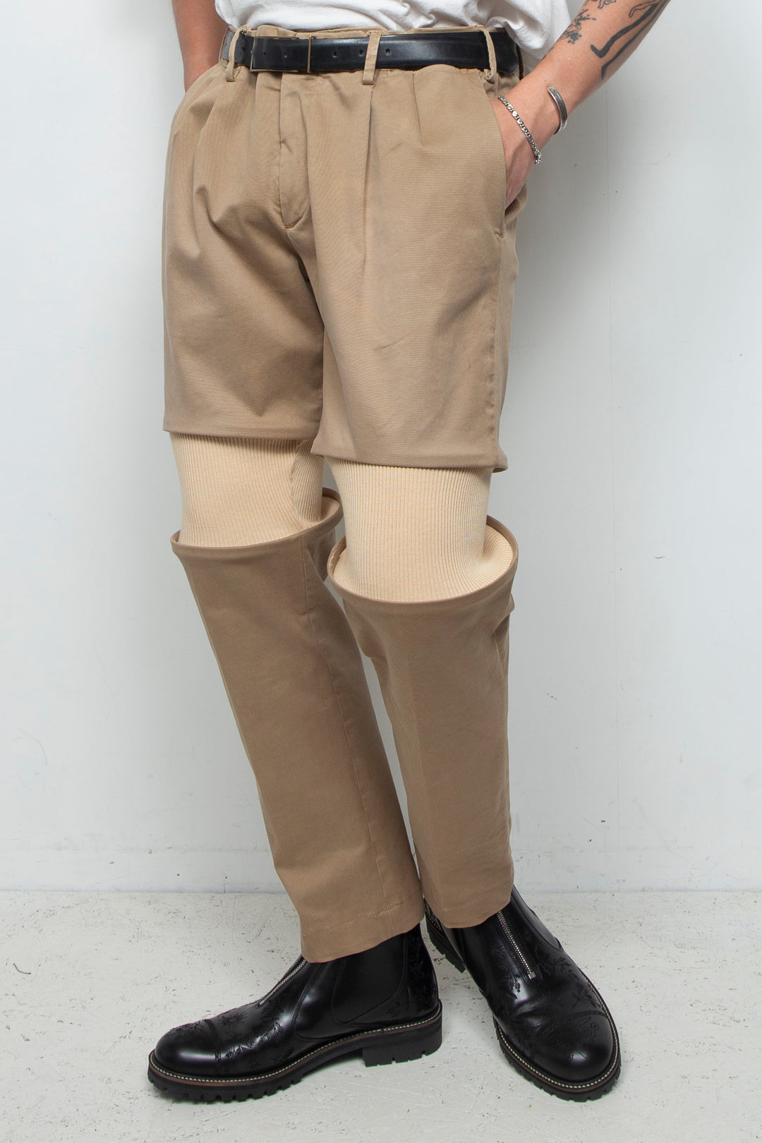 RE Rib Knit Bottoms 0017