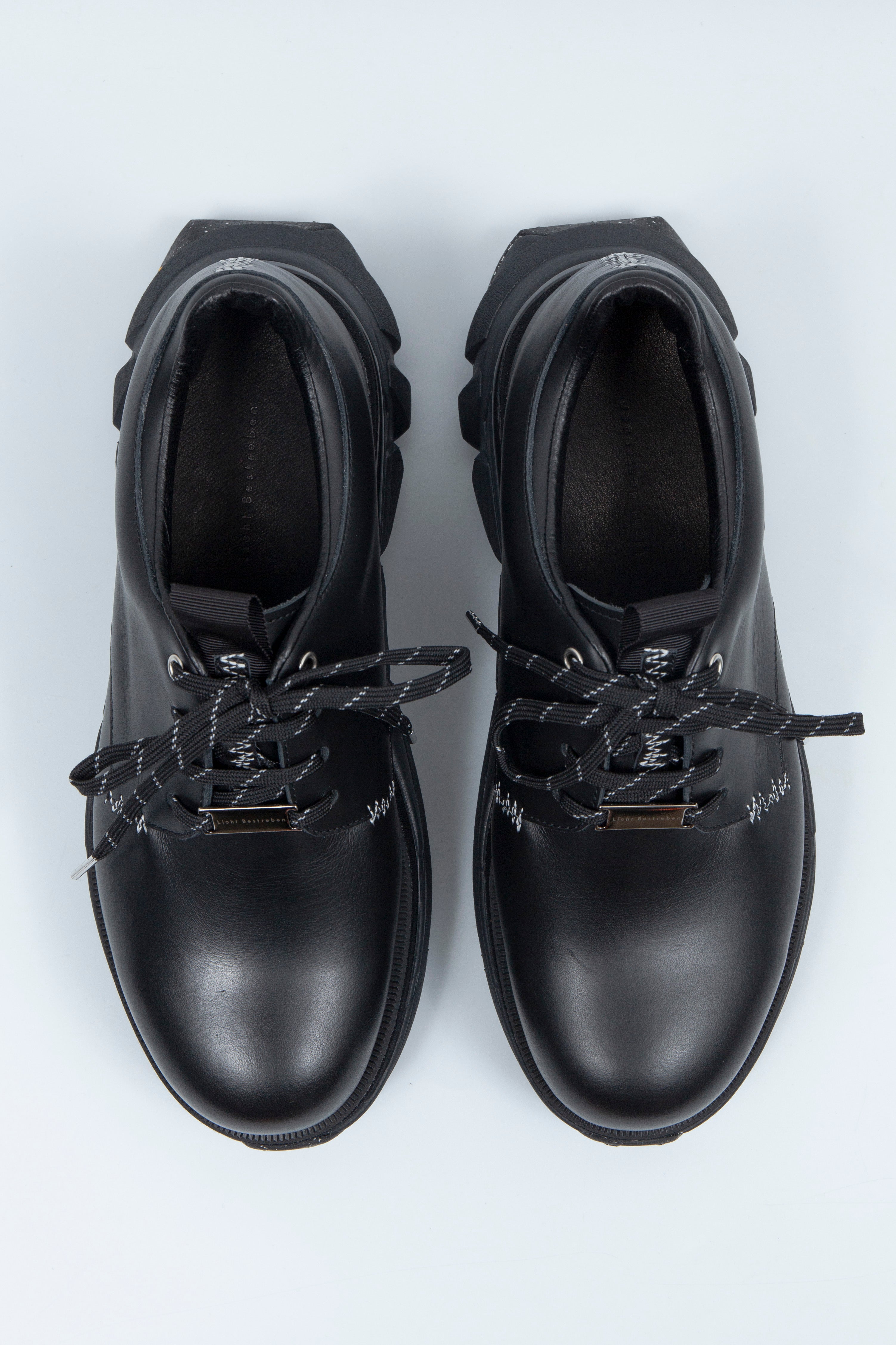 STITCH WORK DOCKING LEATHER SHOES Licht Bestreben（リヒトベ