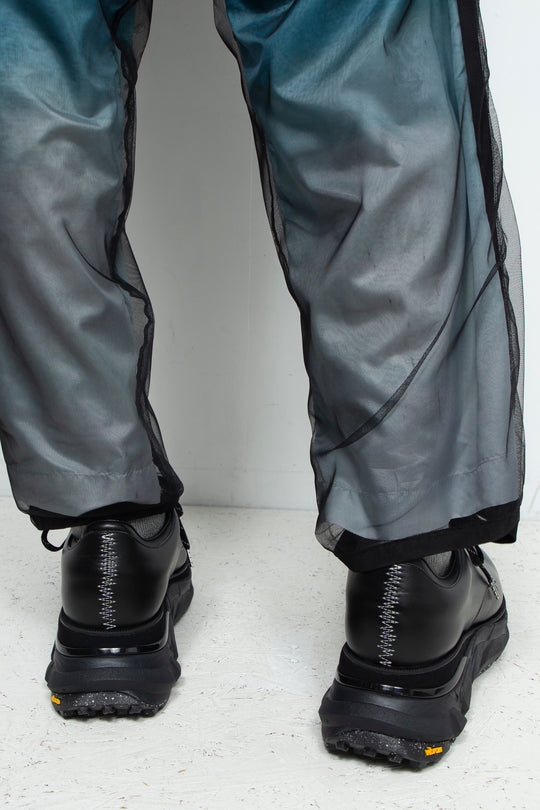 STITCH WORK DOCKING LEATHER SHOES