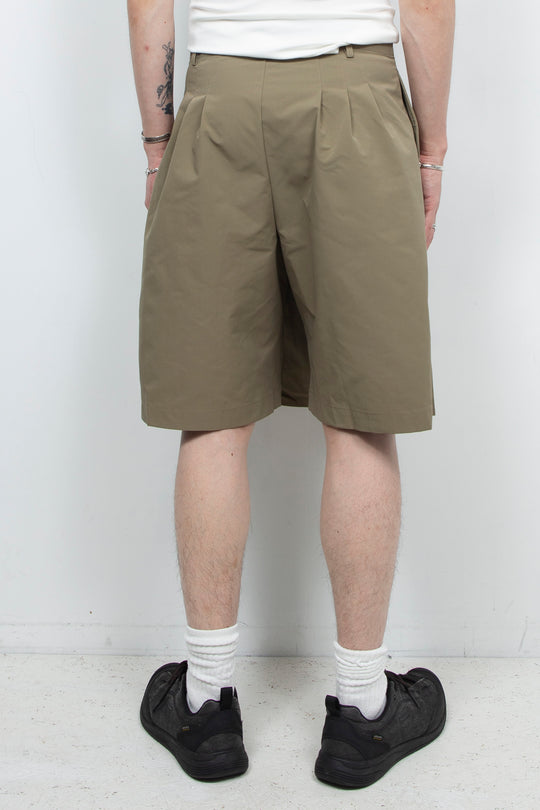 Khaki fashion short skirt pants