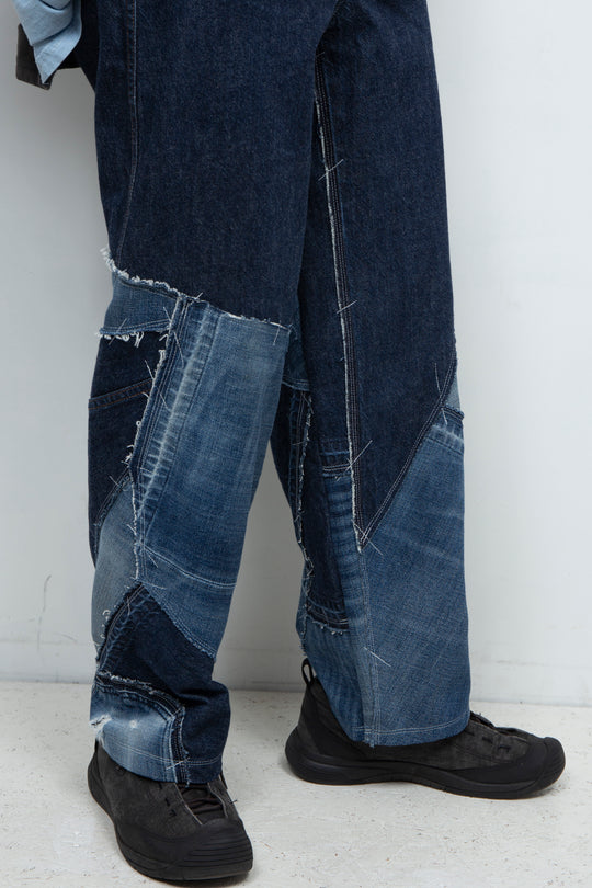 Deconstraction Layered Denim