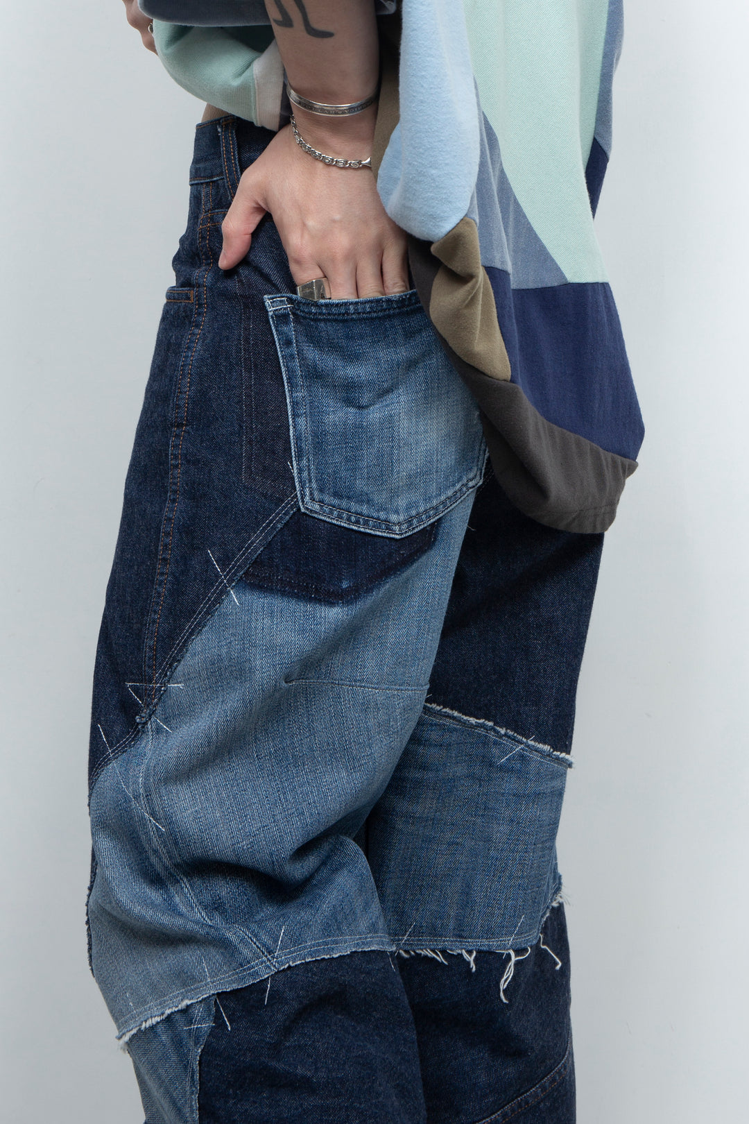 Deconstraction Layered Denim