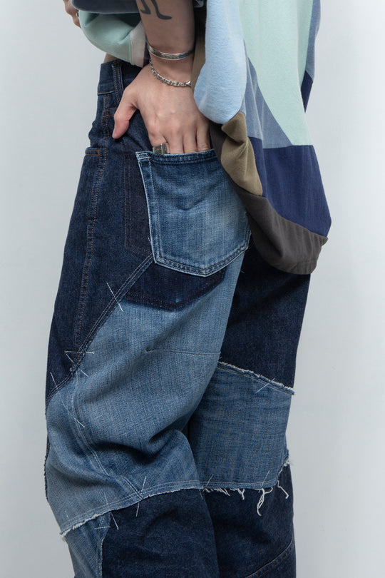 Deconstraction Layered Denim