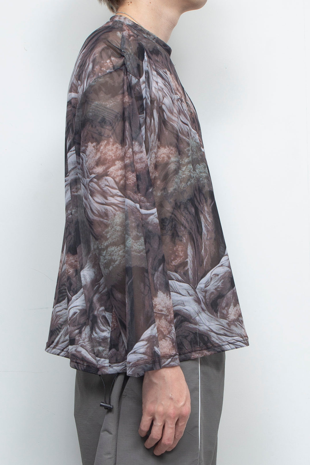 TREE CAMO MESH L/S