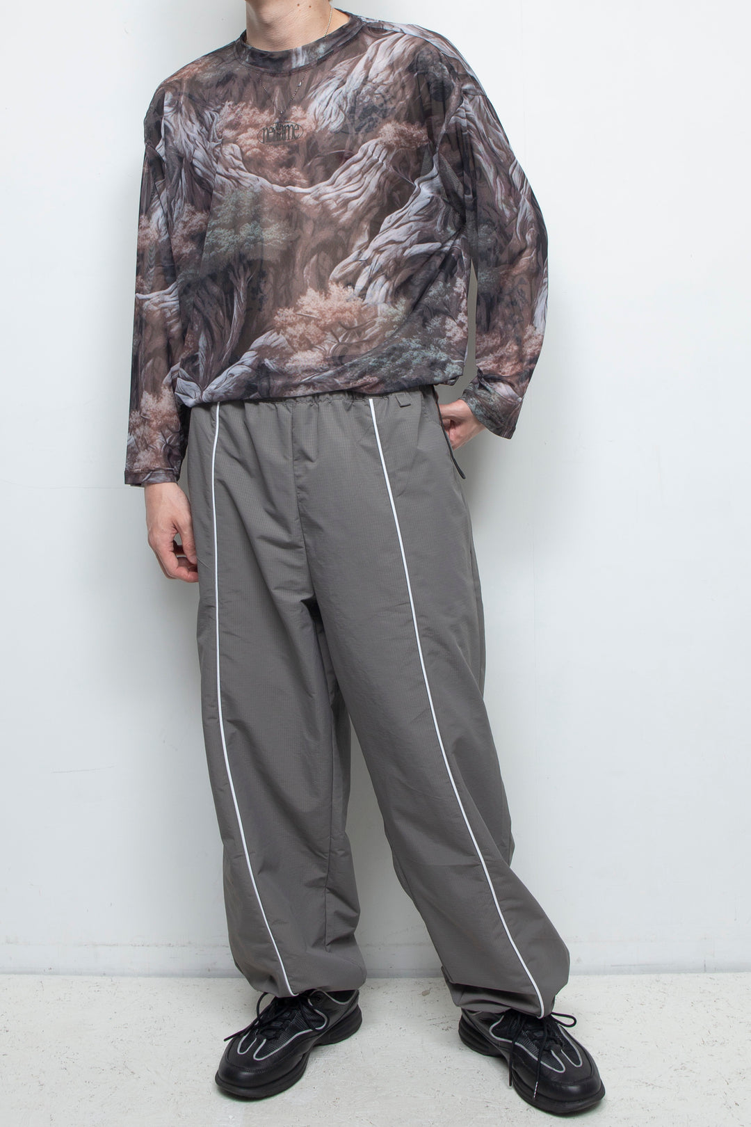 TREE CAMO MESH L/S