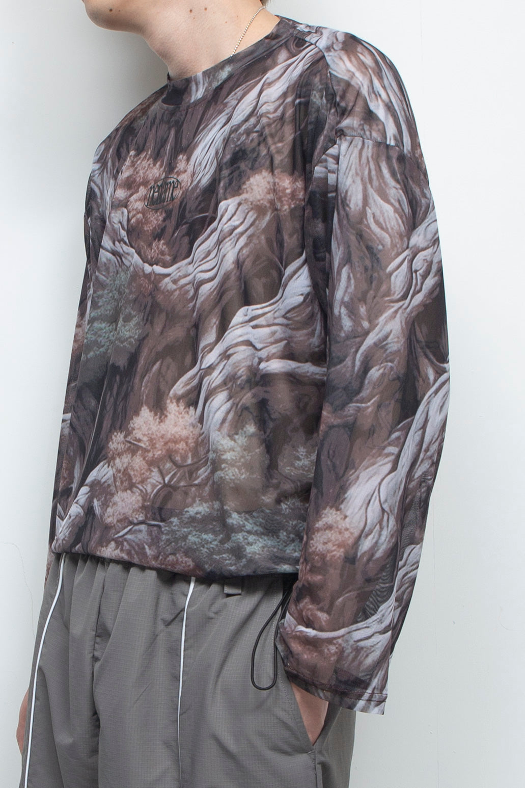 TREE CAMO MESH L/S