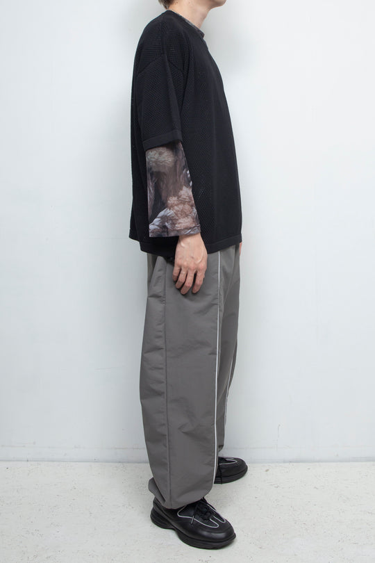 MESH KNIT TEE