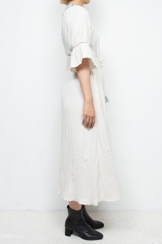 Water lily dress White