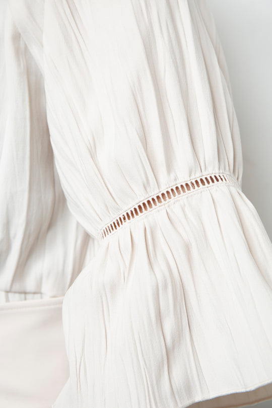 Water lily dress White