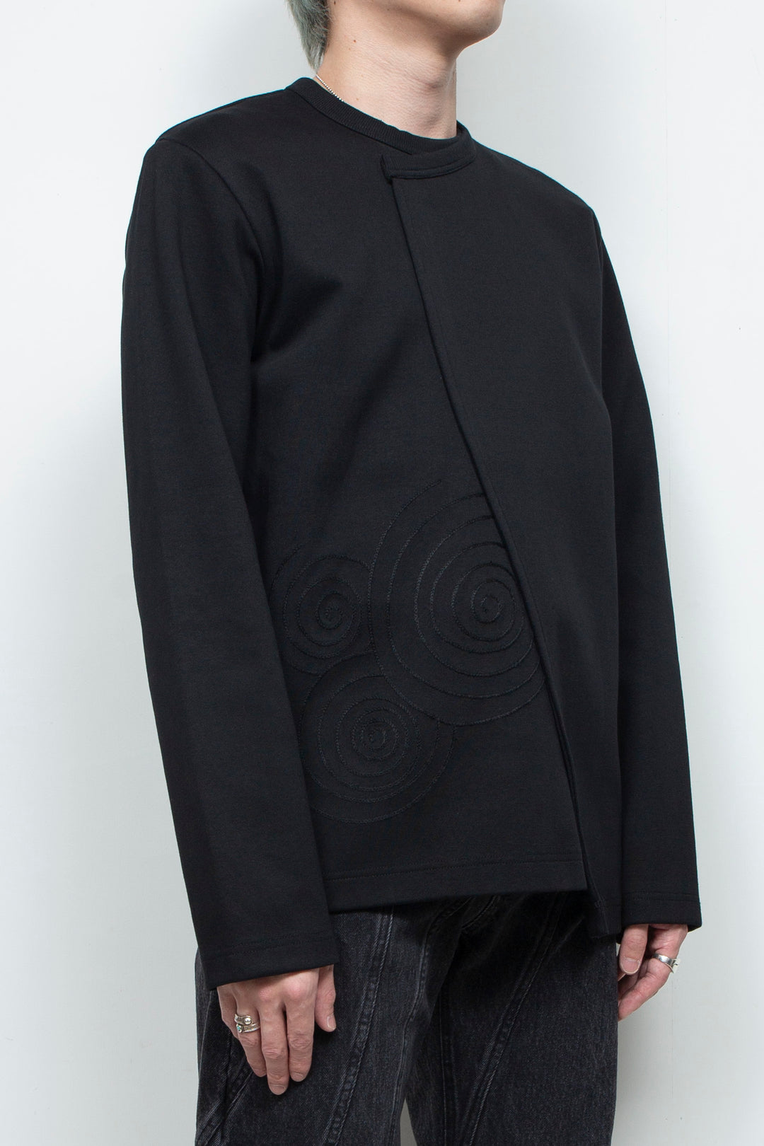 エンブロイダリーロンT Black