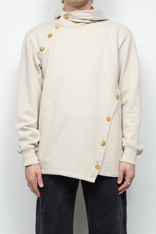 プルオーバーフーディー Beige