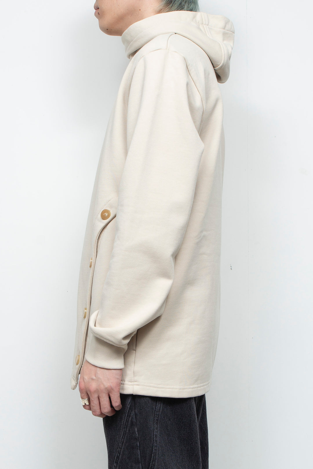 プルオーバーフーディー Beige