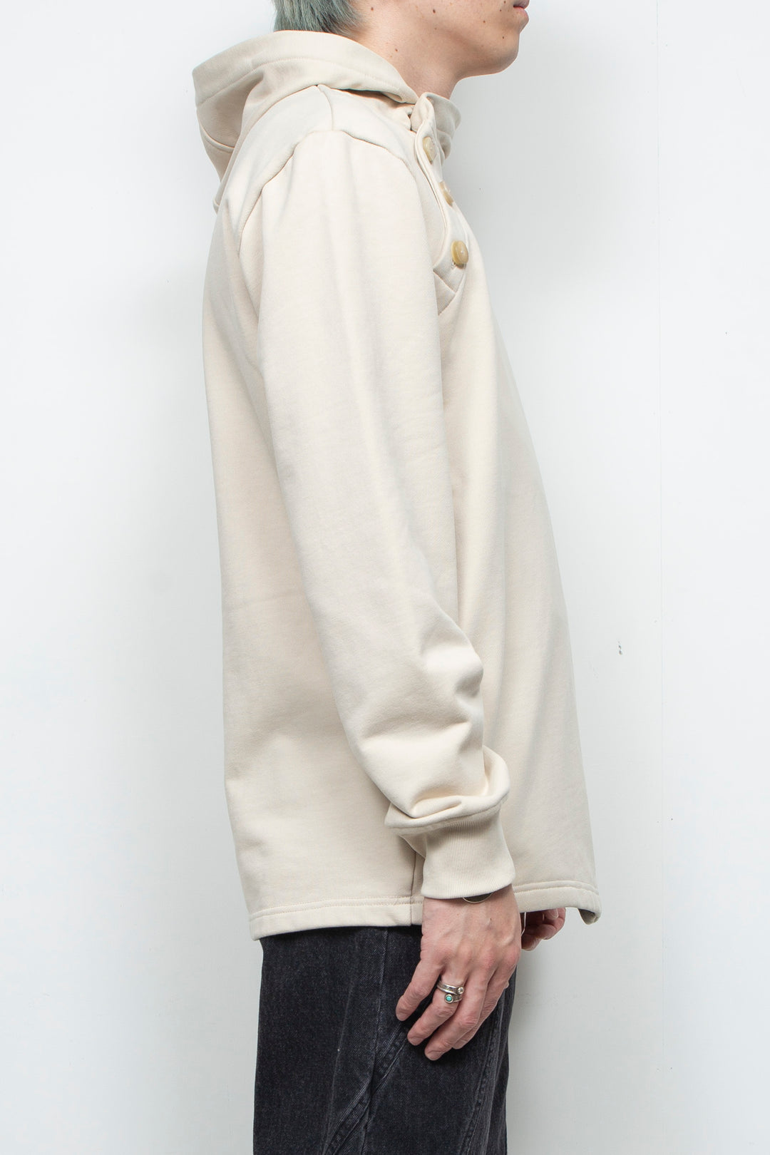 プルオーバーフーディー Beige
