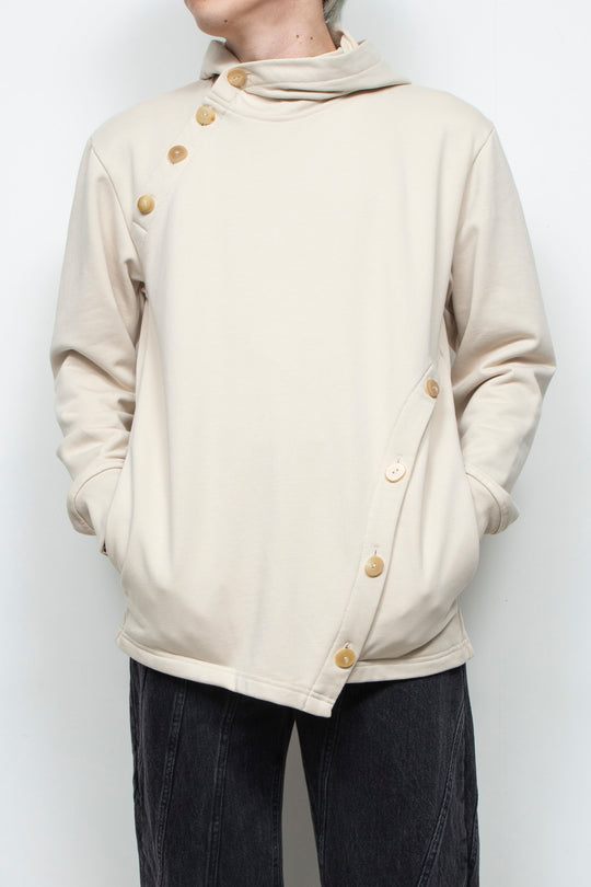 プルオーバーフーディー Beige