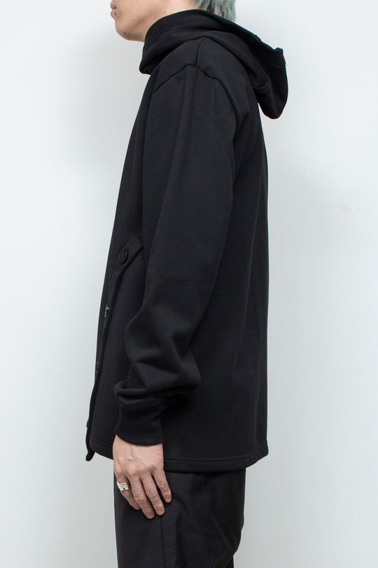 プルオーバーフーディー Black