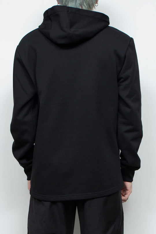 プルオーバーフーディー Black