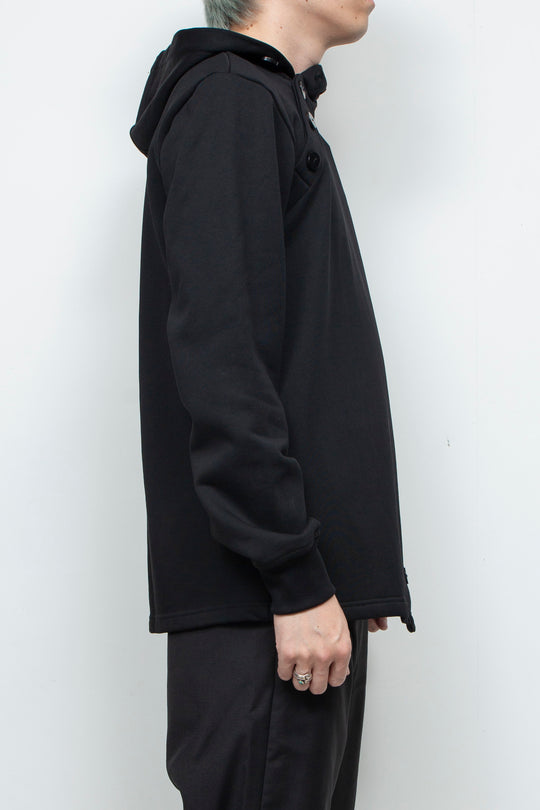 プルオーバーフーディー Black