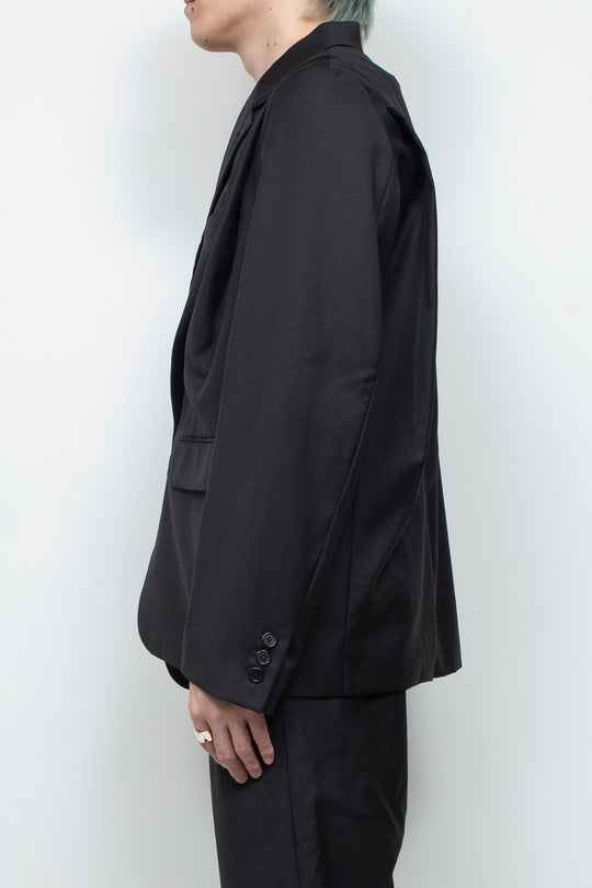 タックデザインジャケット Black