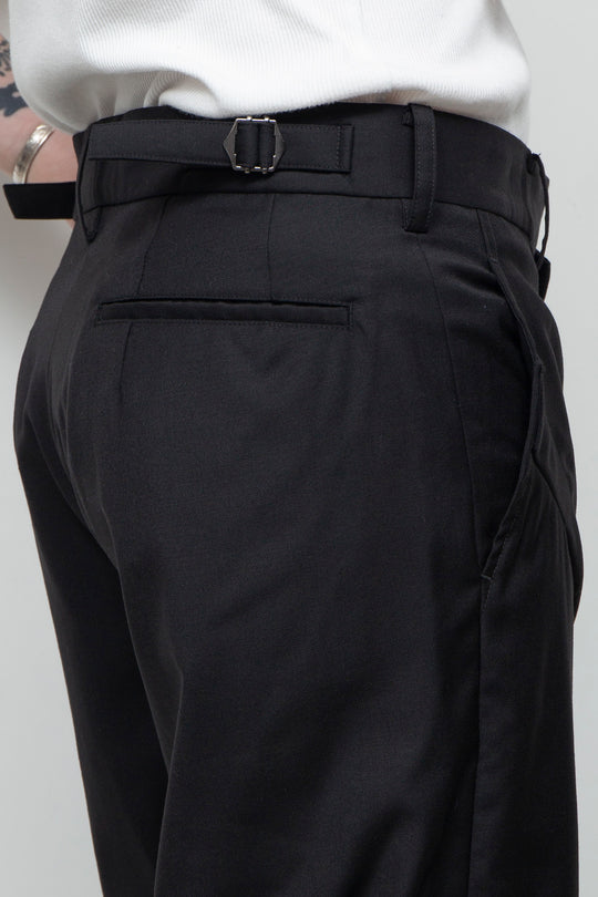 タックデザインスラックス Black