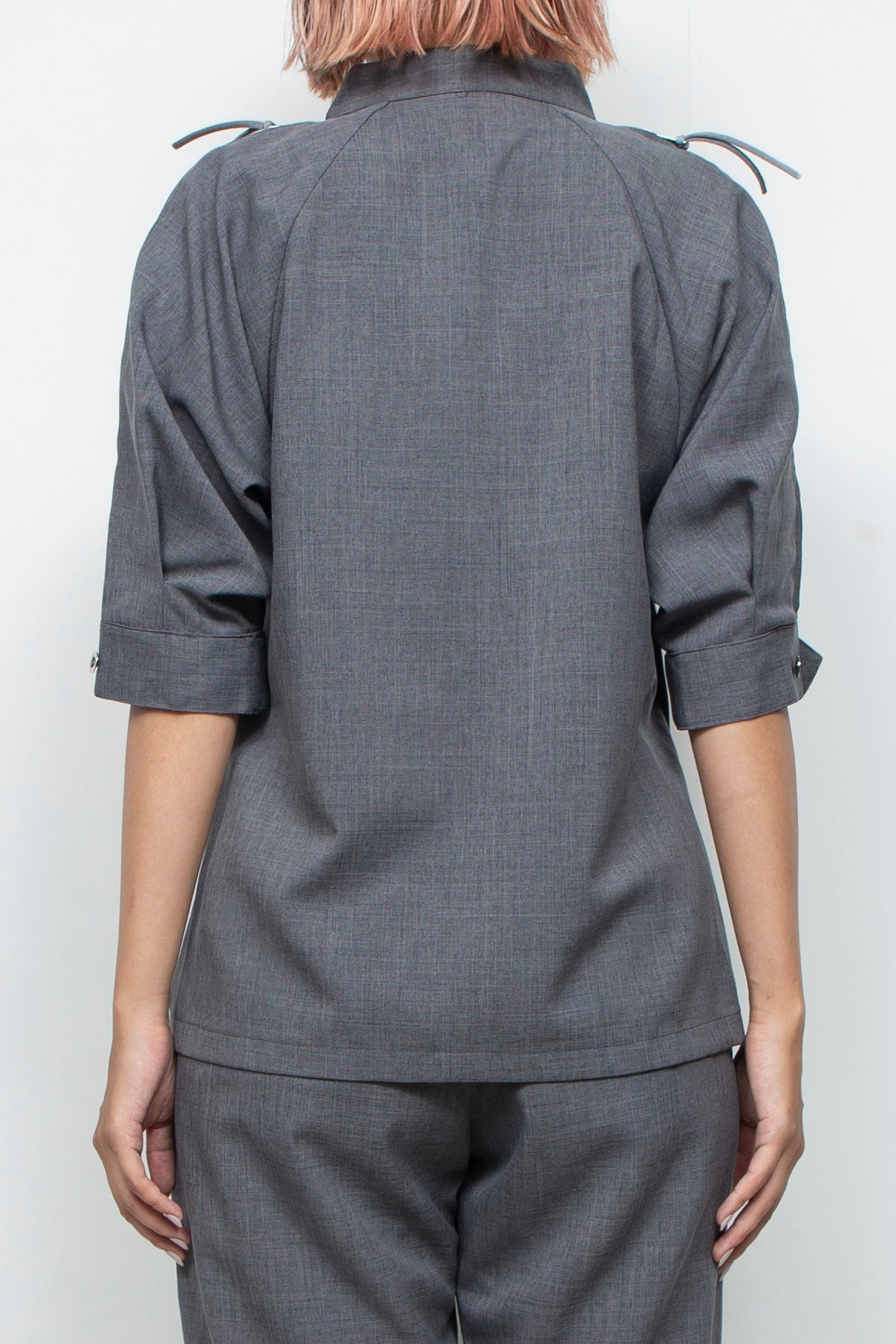250205 SHIRT GRAY／CHERIE（シェリー）／ウィメンズブランド 通販