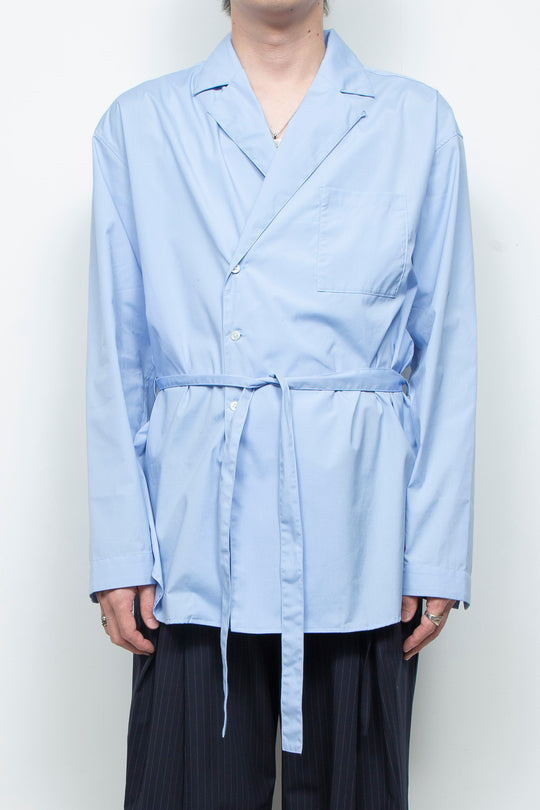 Vintage Supima Broad Gown Shirt BLUE