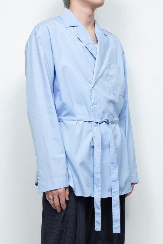 Vintage Supima Broad Gown Shirt BLUE