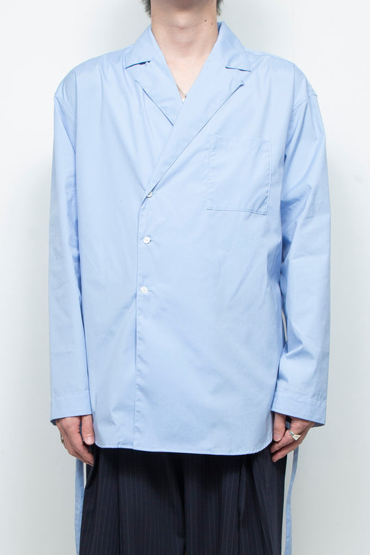 Vintage Supima Broad Gown Shirt BLUE