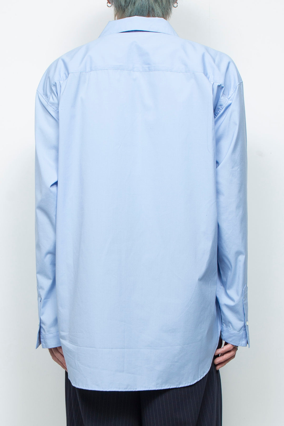 Vintage Supima Broad Gown Shirt BLUE