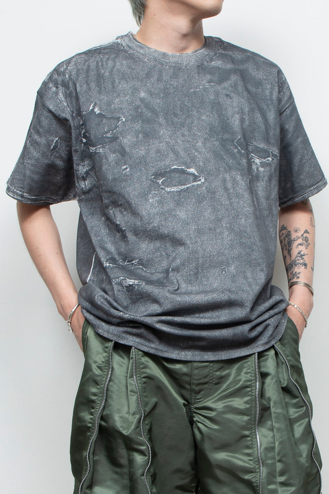 Trompe l'oeil T shirt