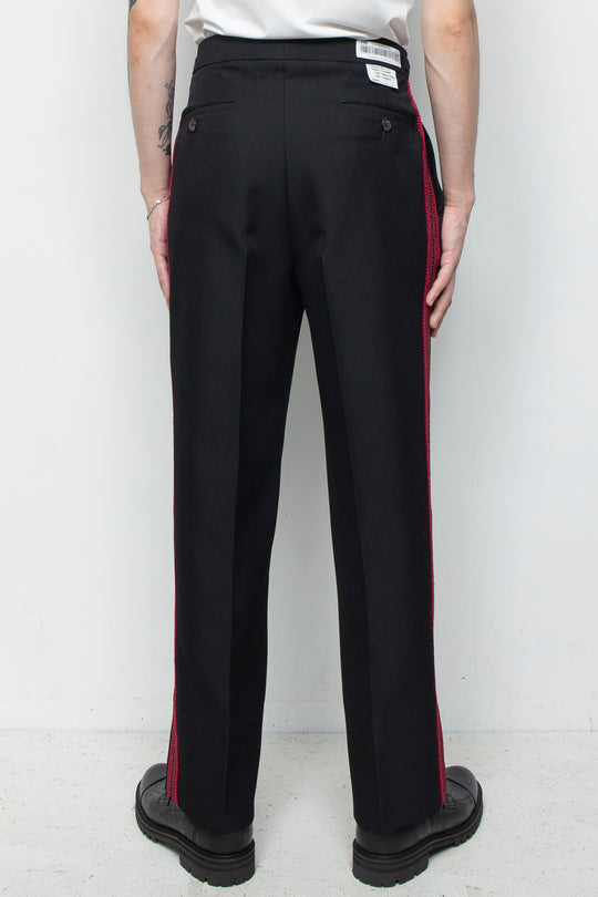 "TECATE" Mordern Mariachi Wide Trousers BLACK