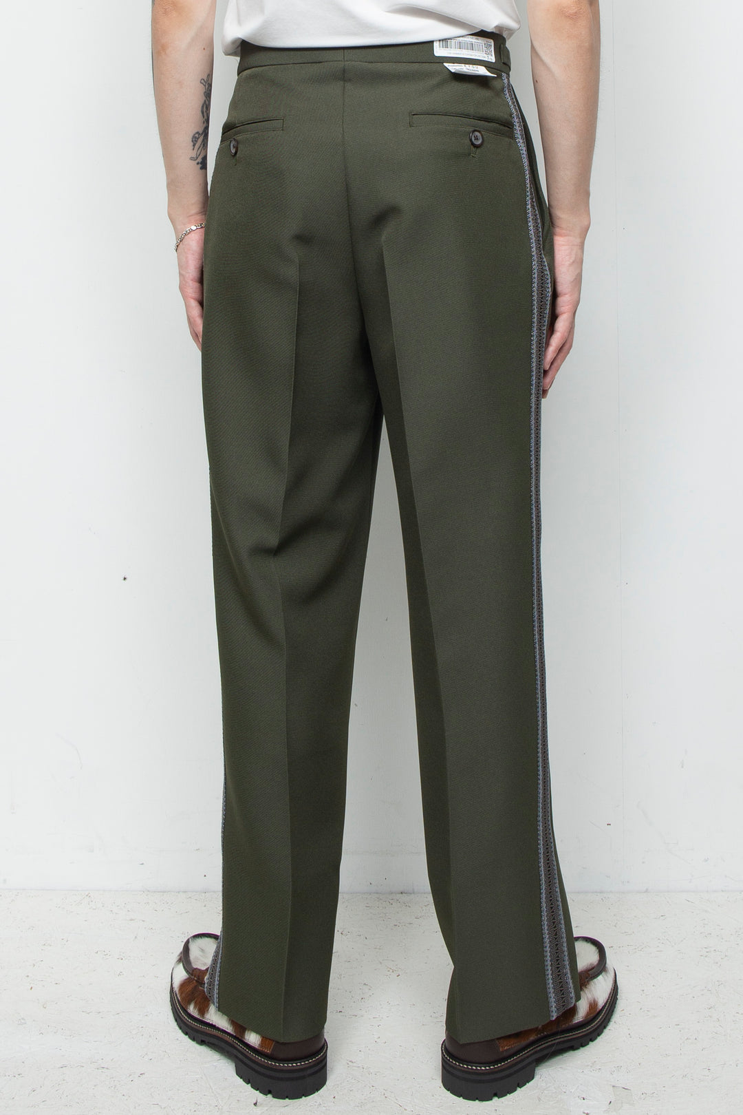 "TECATE" Mordern Mariachi Wide Trousers KHAKI