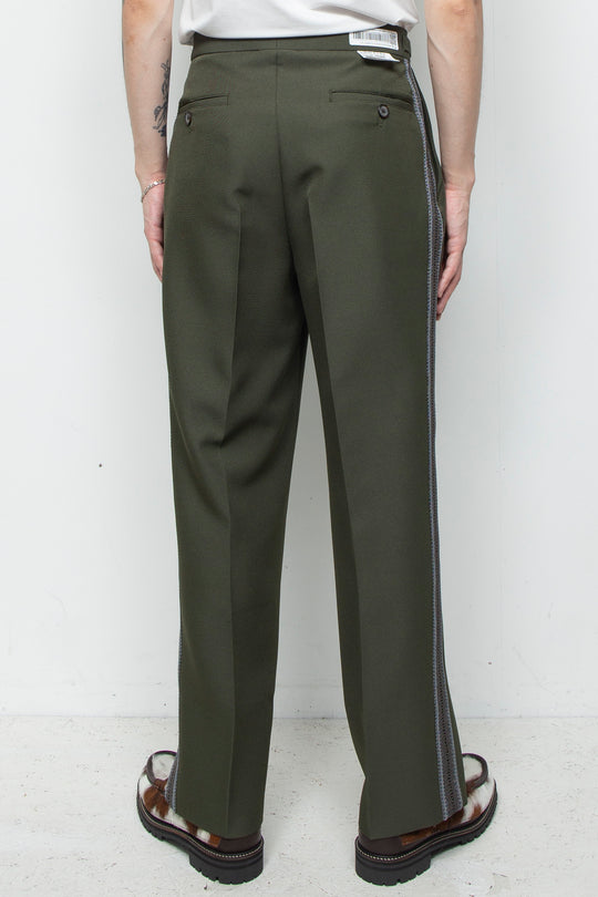 "TECATE" Mordern Mariachi Wide Trousers KHAKI