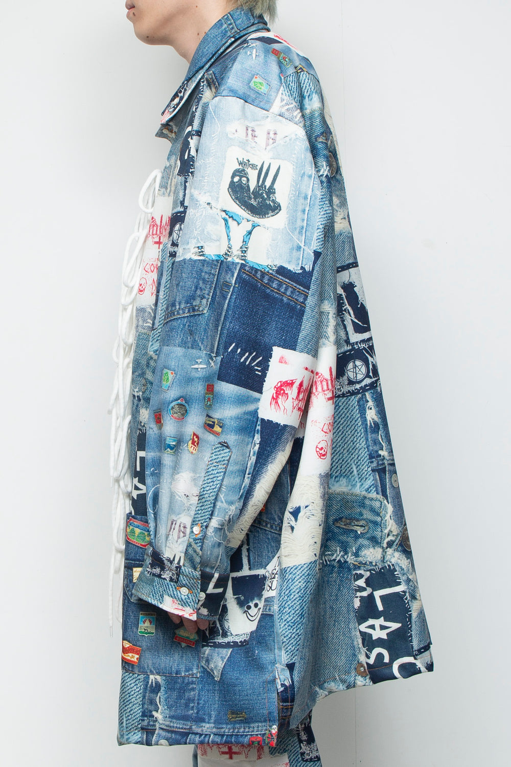TROMPE L'OEIL DENIM PATTERN SHJ JUV