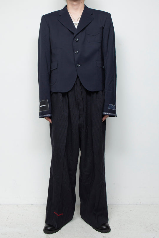 CORBUSIER: FIVE POINTS TROUSERS NAVY