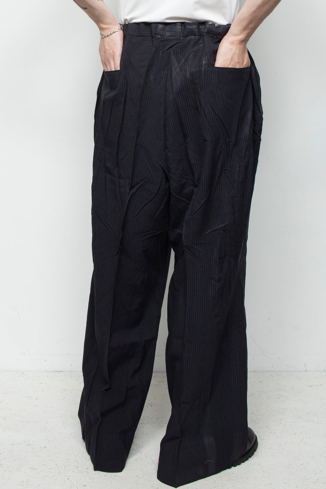 CORBUSIER: FIVE POINTS TROUSERS NAVY