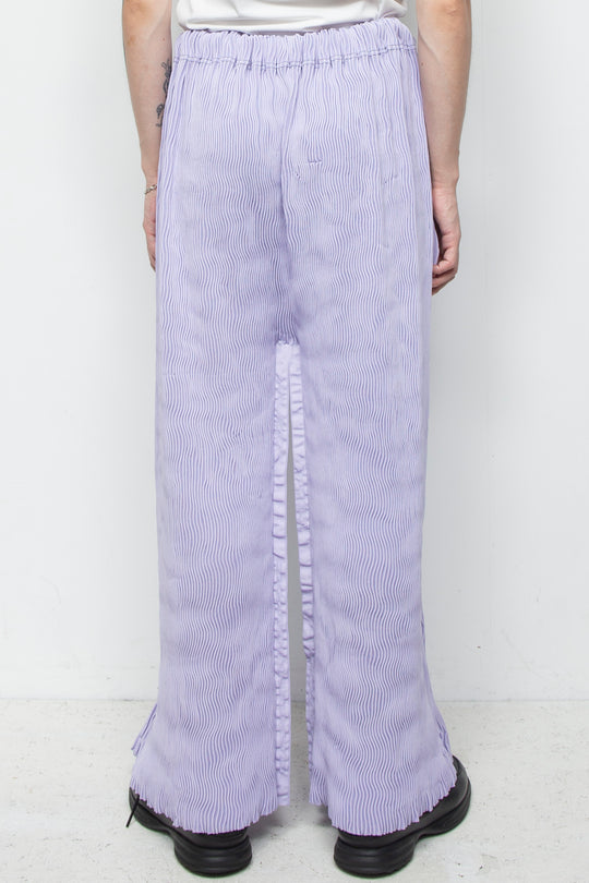 LARGEST SEAMLESS KNIT PT/RIB PURPLE