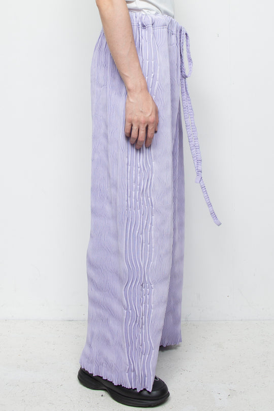 LARGEST SEAMLESS KNIT PT/RIB PURPLE