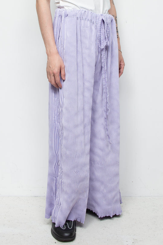 LARGEST SEAMLESS KNIT PT/RIB PURPLE