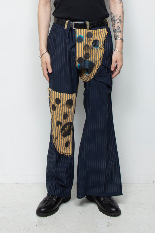 Multi stripe pants