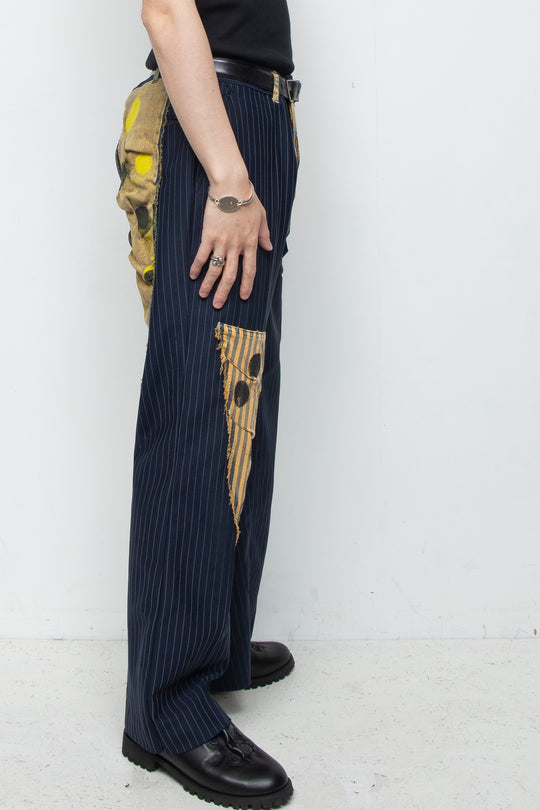 Multi stripe pants