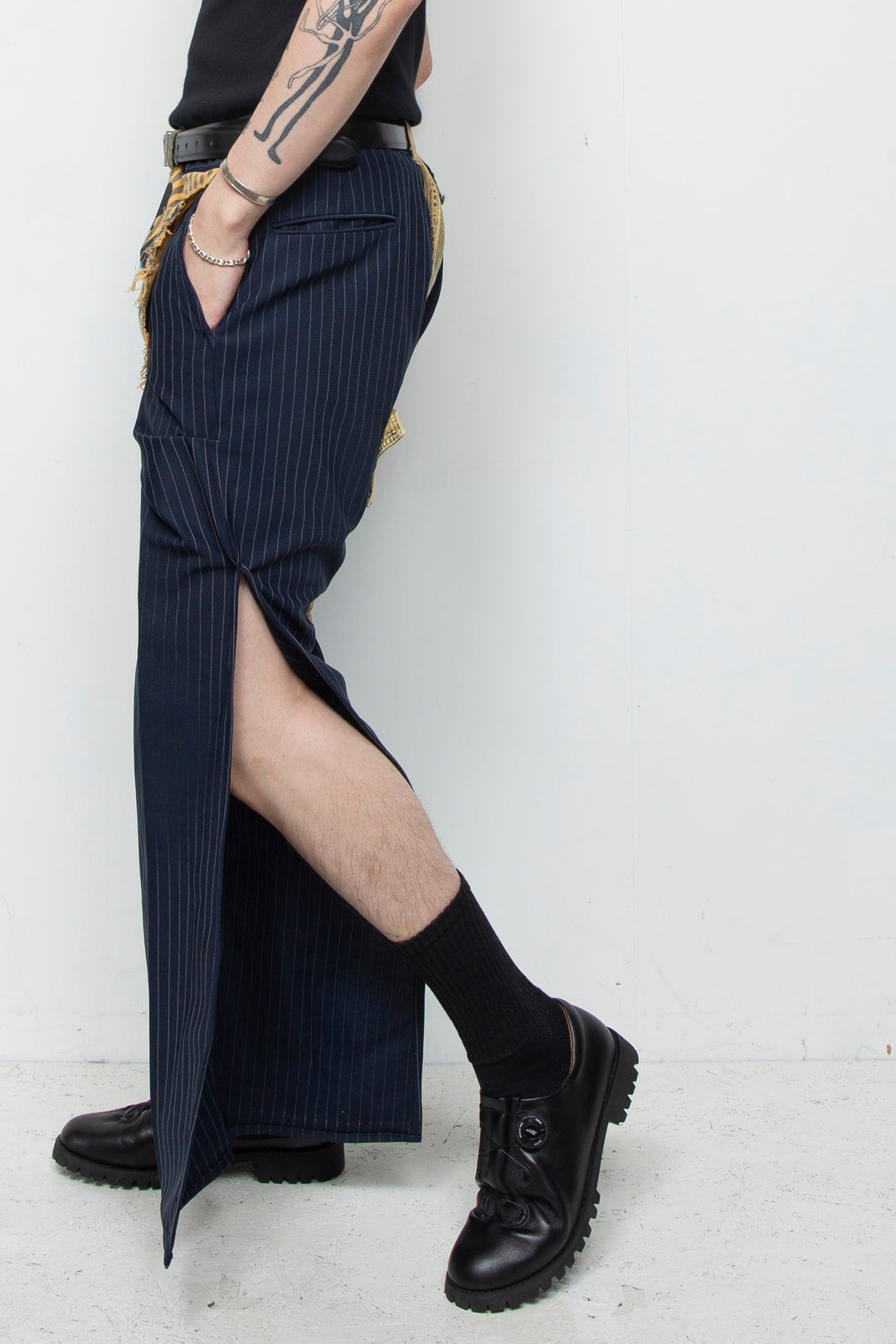 Multi stripe pants
