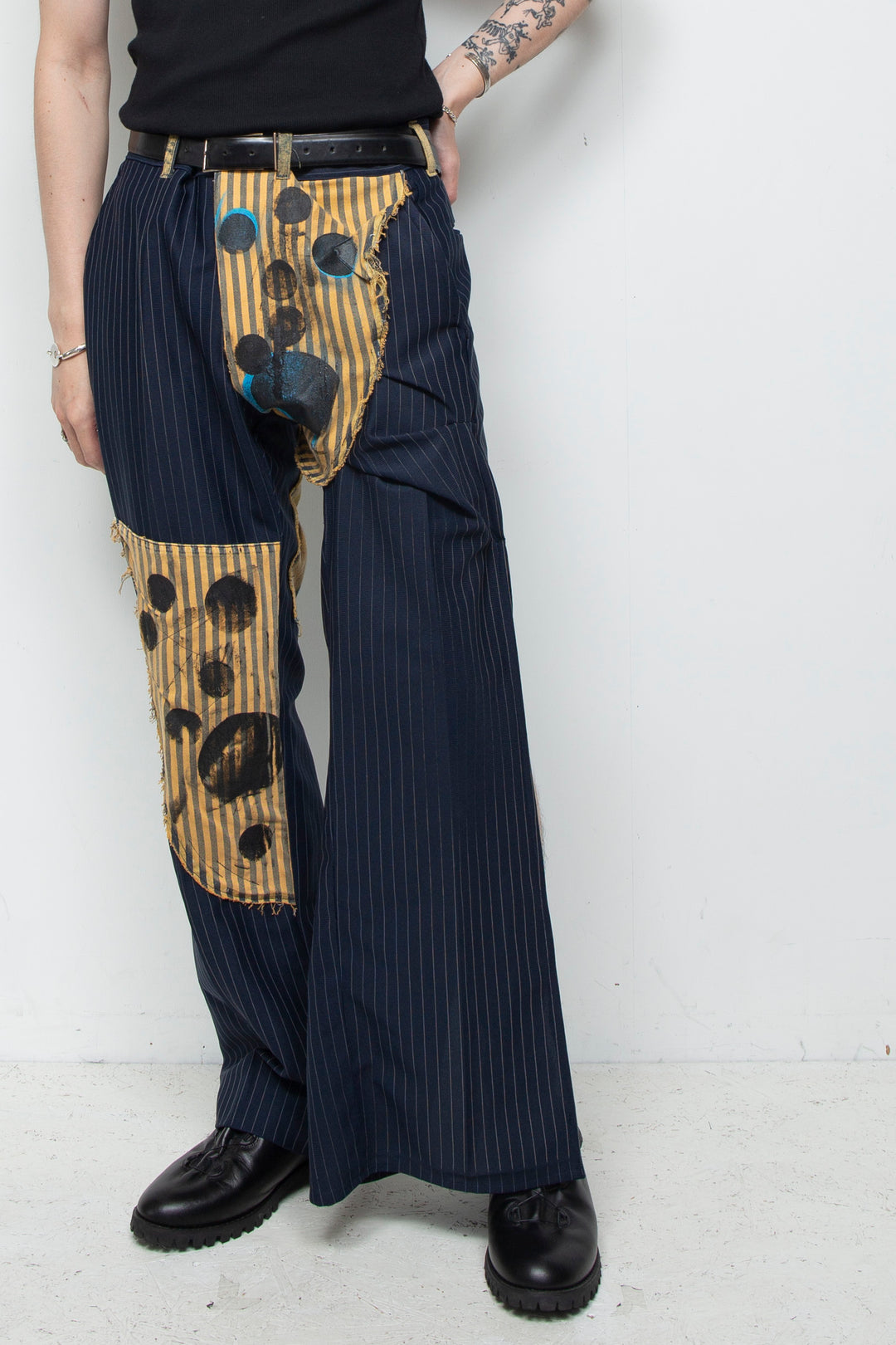 Multi stripe pants