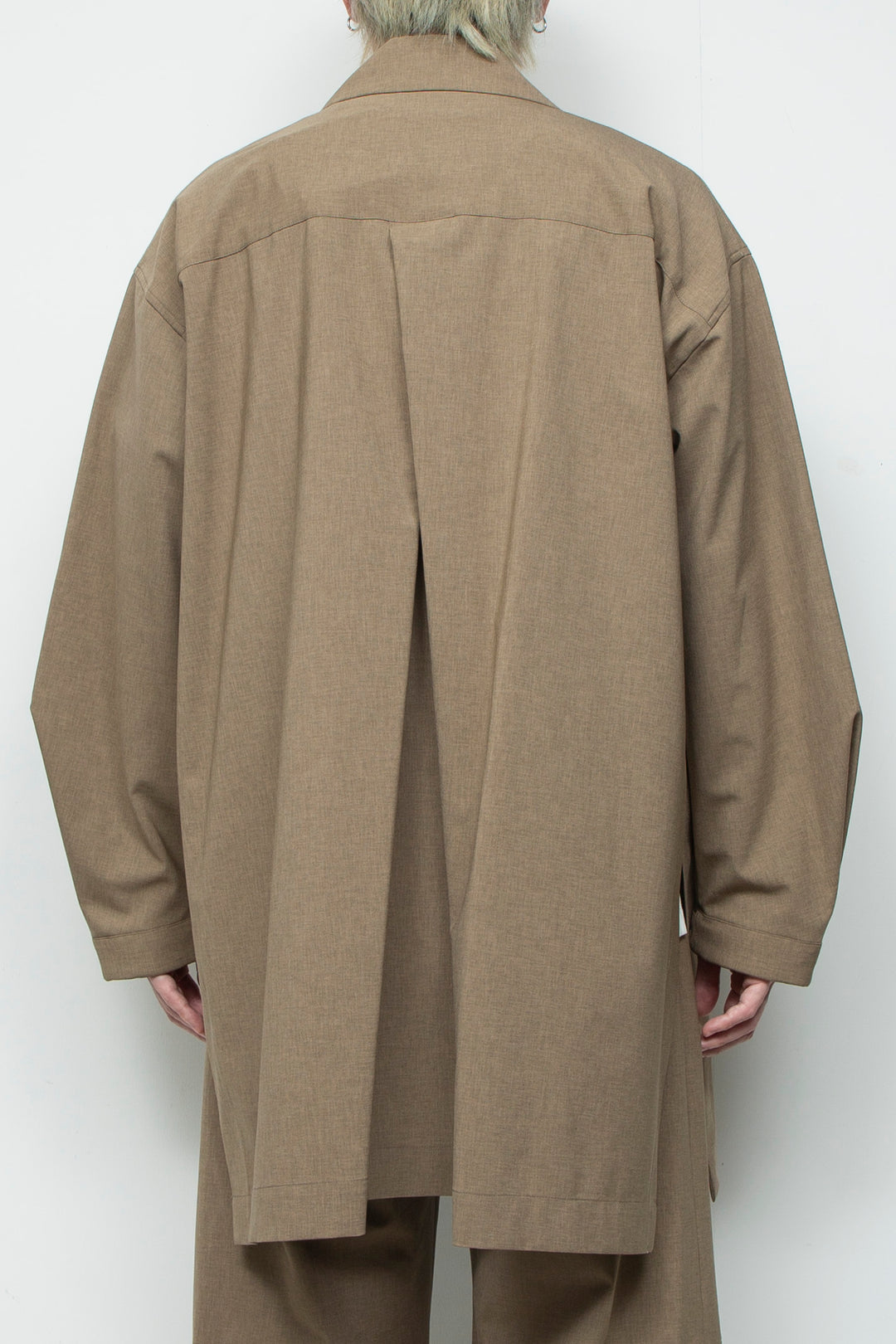 3-layer bonded suit trench coat LEGHORN