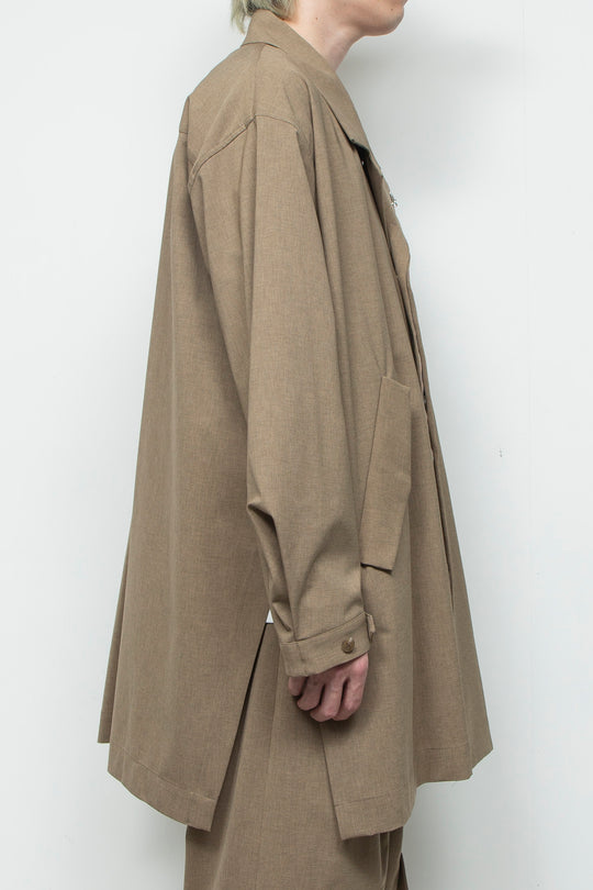 3-layer bonded suit trench coat LEGHORN